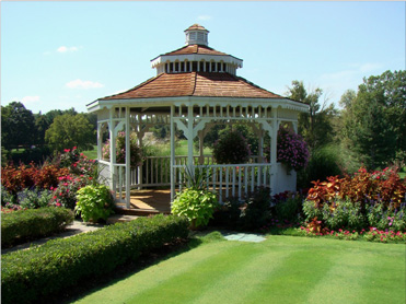 Gazebo at the clubhouse